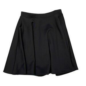 Jayvee Dancewear Skater Skirt Elastic Waist Black Size Small As Is